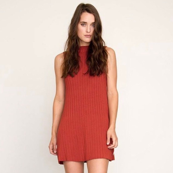 RVCA Banked High Neck Swing Sweater Dress - Picture 4 of 5